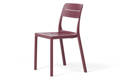Cassia Chaise de jardin empilable synthétique