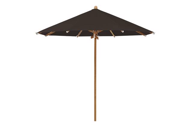 Teakwood Sonnenschirm Rund