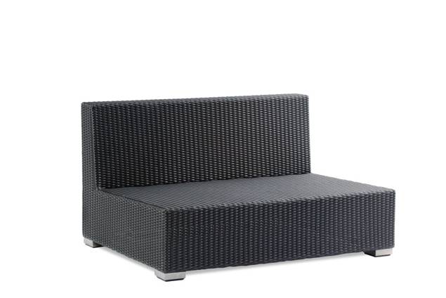 Adriatico Banc de lounge résine tressée