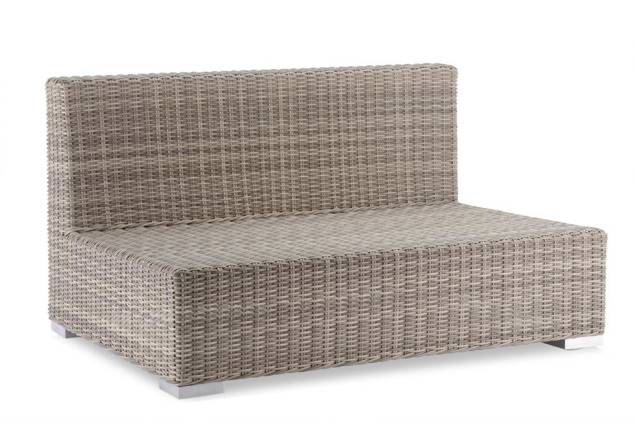 Adriatico Banc de lounge résine tressée