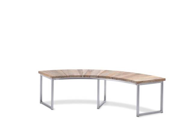 Alaska Banc d'extérieur acier inoxydable