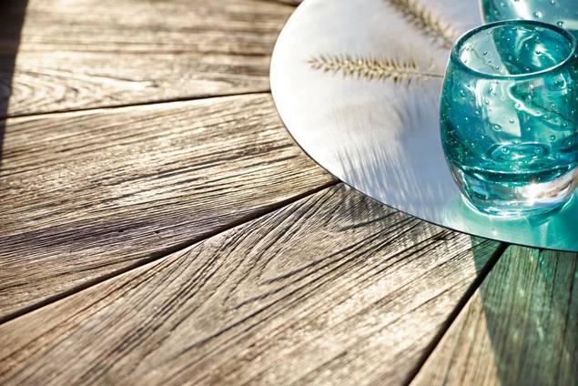 Alaska Gartentischplatte Holz 1