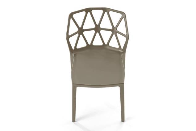 Alchemia Gartenstuhl stapelbar Kunststoff 4