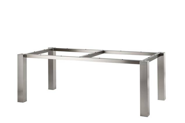 Aletsch Table de jardin acier inoxydable 260x100 cm 2