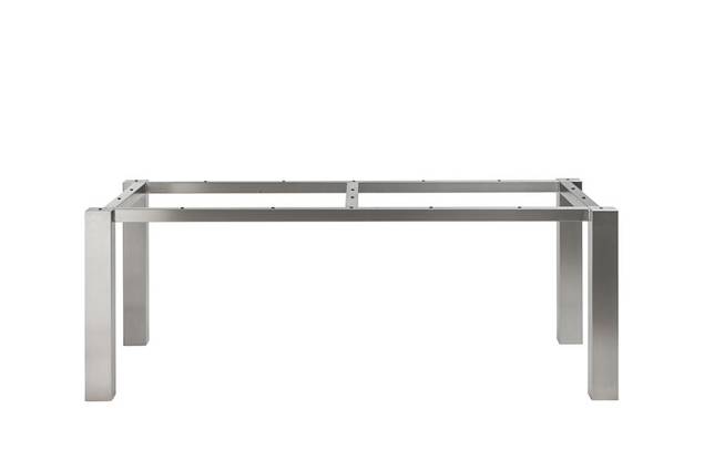 Aletsch Table de jardin acier inoxydable 260x100 cm 3