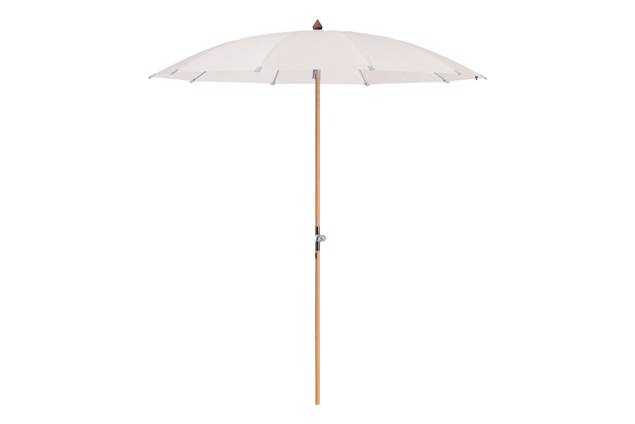 ALEXO® Sonnenschirm Rund, mit Volant