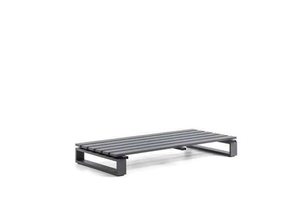 Amalfi Banc lounge 2 places aluminium 3
