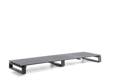 Amalfi 3er Loungebank links/rechts Aluminium 3