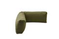 Amalfi 3er Loungebank Ecke Aluminium 9