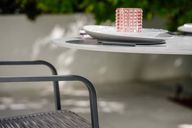 Andermatt Gartentisch Keramik 240x110 cm 5