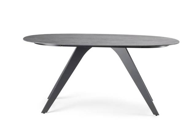 Andermatt Table de jardin céramique 160x100 cm 2