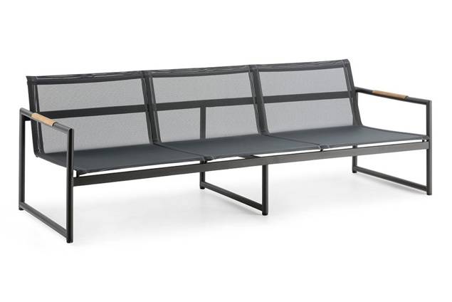 Antwerpen Ensemble lounge de jardin acier inoxydable 8