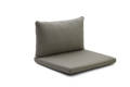 Antwerpen 2er Loungebank Aluminium 4