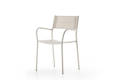 Arezzo Chaise de jardin empilable acier