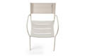 Arezzo Chaise de jardin empilable acier 4