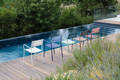 Arezzo Chaise de jardin empilable acier 2