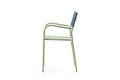 Arezzo Chaise de jardin empilable acier 1