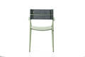 Arezzo Chaise de jardin empilable acier 2