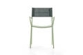Arezzo Chaise de jardin empilable acier 3