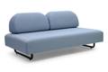 Barcelona 2er Loungebank Stahl