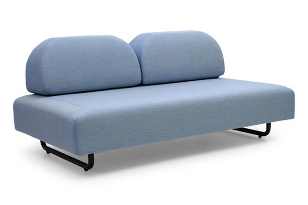 Barcelona 2er Loungebank Stahl