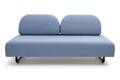 Barcelona 2er Loungebank Stahl 1