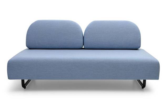 Barcelona 2er Loungebank Stahl 1