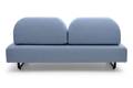 Barcelona 2er Loungebank Stahl 3