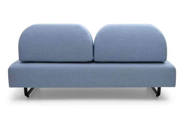 Barcelona 2er Loungebank Stahl 3