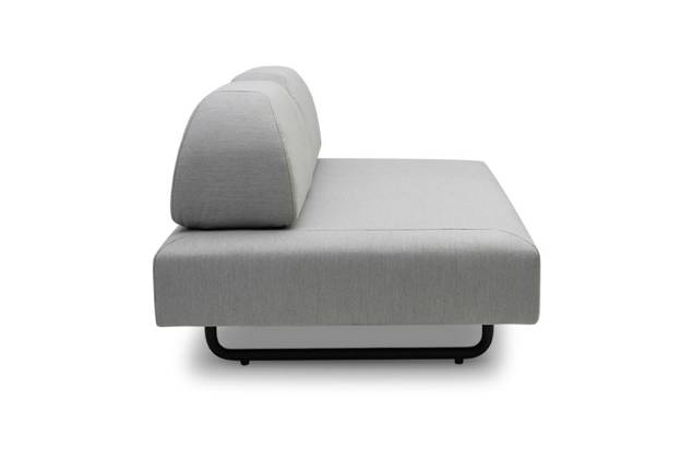 Barcelona 2er Loungebank Stahl 2