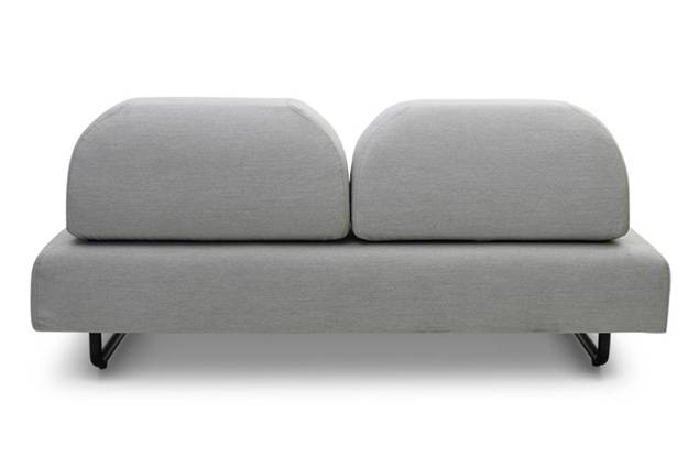 Barcelona 2er Loungebank Stahl 3