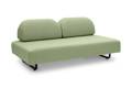 Barcelona 2er Loungebank Stahl