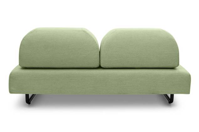 Barcelona 2er Loungebank Stahl 2