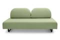 Barcelona 2er Loungebank Stahl 3