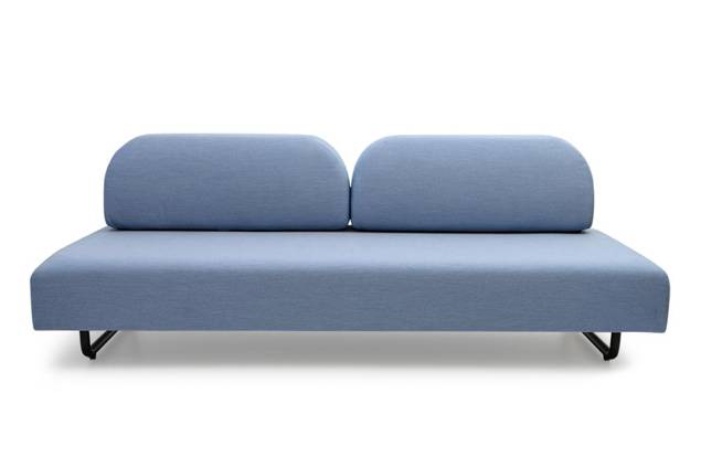 Barcelona 3er Loungebank Stahl 1