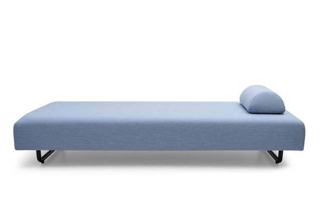 Barcelona Chaise Lounge acier 1