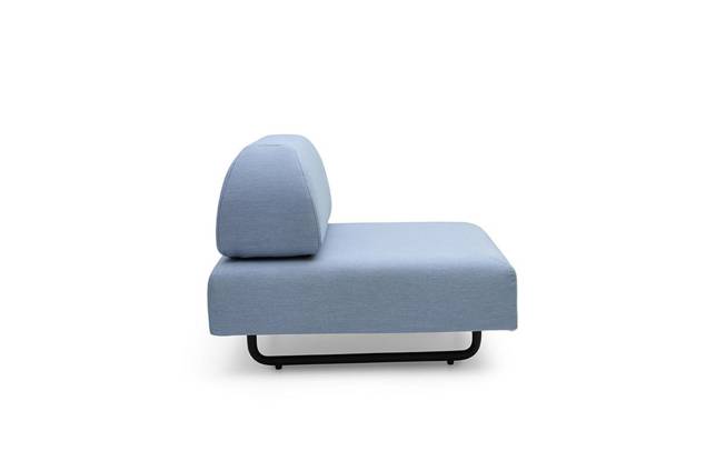 Barcelona Fauteuil lounge acier 1
