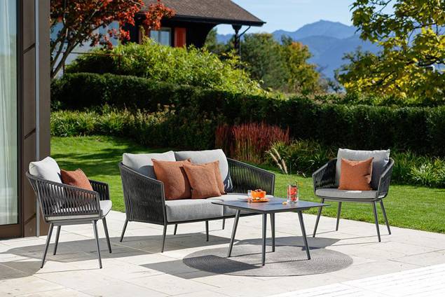 Bari Outdoorteppich rund 2