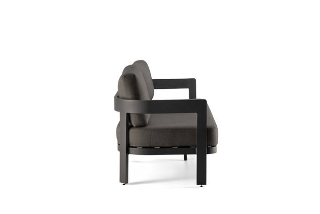 Bastia 2.5er Loungebank Aluminium 1