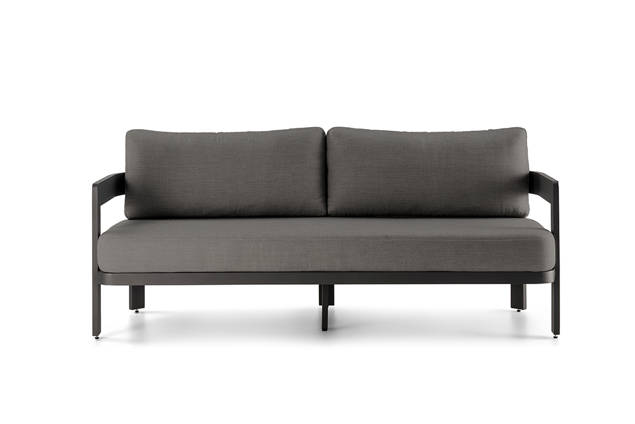 Bastia 2.5er Loungebank Aluminium 3