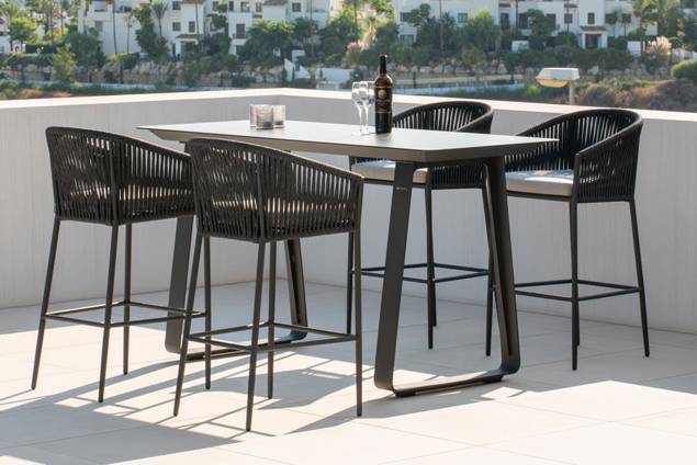 Bellinzona Tischrahmen Aluminium