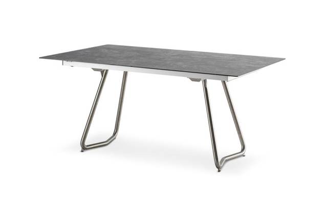Bergamo Table de jardin à rallonge céramique 160/220x100 cm 1