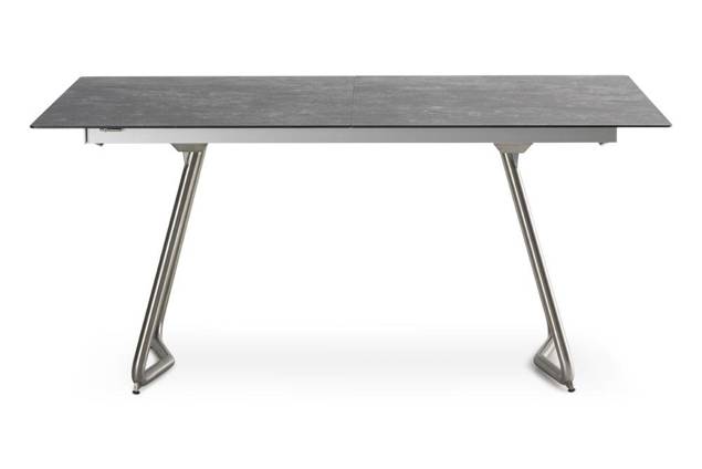 Bergamo Table de jardin à rallonge céramique 160/220x100 cm 2