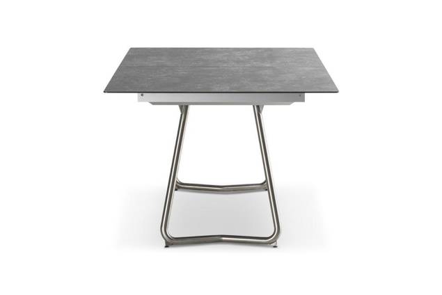 Bergamo Table de jardin à rallonge céramique 160/220x100 cm 3