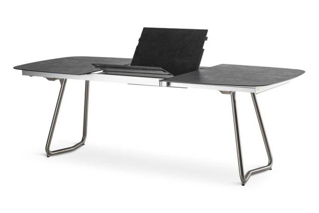 Bergamo Table de jardin à rallonge céramique 160/220x100 cm 4