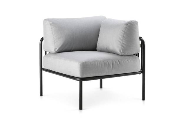 Bilbao Loungeecke Stahl