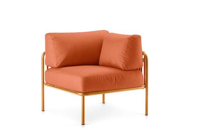 Bilbao Loungeecke Stahl