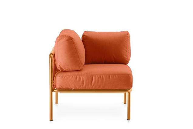 Bilbao Loungeecke Stahl 1