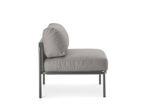 Bilbao Loungesessel Stahl 1