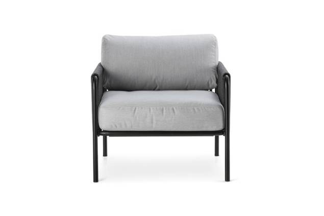 Bilbao Fauteuil lounge acier 3